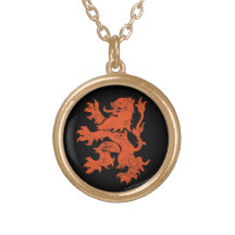 Netherlands Lion Necklaces