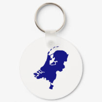 Netherlands Map keychains