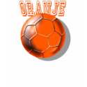 Netherlands Oranje soccer ball Voetbal love t-shirts