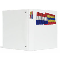 Netherlands & Overijssel Waving Flags Binders