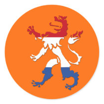 Netherlands retro Rampant lion heraldry gear stickers by SoccerJersey Netherlands retro Rampant lion heraldry gear stickers