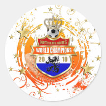 Netherlands Soccer Badge Winners Gifts Stickers