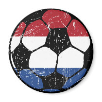 Netherlands Soccer Ball Magnets