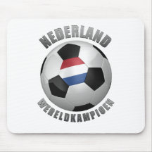 NETHERLANDS SOCCER CHAMPIONS MOUSE PAD