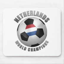 NETHERLANDS SOCCER CHAMPIONS MOUSEPADS