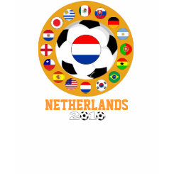 Netherlands Soccer T-Shirt World Cup Quarterfinals shirt