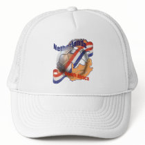 Netherlands South Africa Soccer Ball Dutch flag hats by SoccerJersey Netherlands South Africa Soccer Ball Dutch flag hats