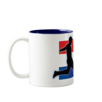 Netherlands Striker 2 mugs by World_Cup Netherlands Striker 2 mugs