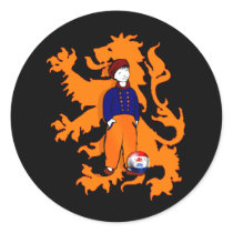 Netherlands Traditional Dutch Clogs Lion Gear stickers by SoccerJersey Netherlands Traditional Dutch Clogs Lion Gear stickers