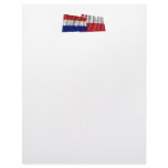 Netherlands &amp; Utrecht Waving Flags Letterhead Design