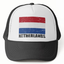 Netherlands Vintage Flag Hat