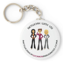 Network of Women in Business Keychain keychains