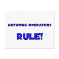 Network Operators Rule! postcards
