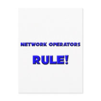 Network Operators Rule! postcards