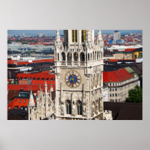 Neues Rathaus, Munich Print