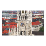 Neues Rathaus, Munich Rectangle Sticker