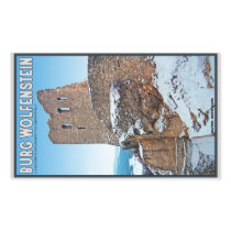 Neumarkt id Opf - Burg Wolfenstein Rectangle Sticker
