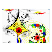 Neuroart profile card business cards
