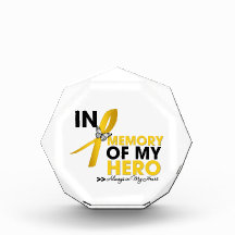 Neuroblastoma Cancer Tribute In Memory of My Hero Award