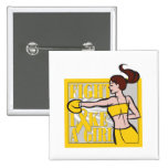 Neuroblastoma Fight Like A Girl Boxer buttons