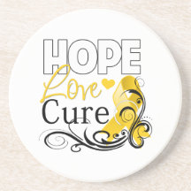Neuroblastoma Hope Love Cure Coaster