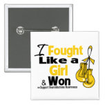 Neuroblastoma I Fought Like a Girl and Won buttons