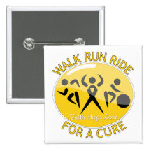Neuroblastoma Walk Run Ride For A Cure Pinback Button