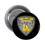 Neuroblastoma Wear Fight Like A Girl Patch buttons