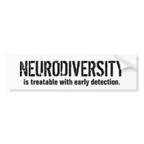 NEURODIVERSITY bumper stickers