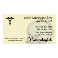 Neurologist Neurology Business Card