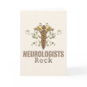 Neurologists Rock Greeting Card