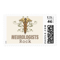 Neurologists Rock Postage Stamp by MedicalTeesGifts Neurologists Rock Postage Stamp
