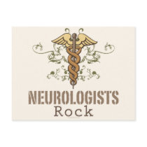 Neurologists Rock Postcard