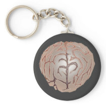 Neuromonkey Brain Chain Keychains