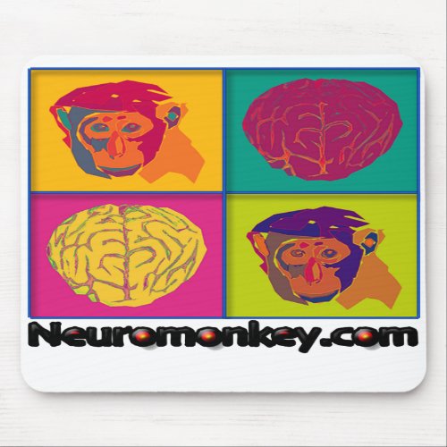 Neuromonkey Mouse Pad mousepad