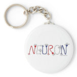 Neuron Keychain (Patriotic)