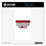 Neurophysiologists Make Great Lovers Decal For iPhone 4