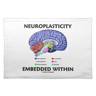 Neuroplasticity Embedded Within (Brain Anatomy) Place Mat