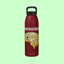 Neuroscience Brain water bottles