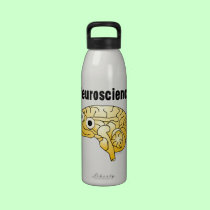 Neuroscience Brain water bottles