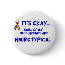 Neurotypical Friends Button