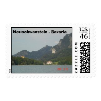 Neuschwanstein - Bavaria stamp