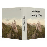 Neuschwanstein Castle, Bavaria, Germany 3 Ring Binder