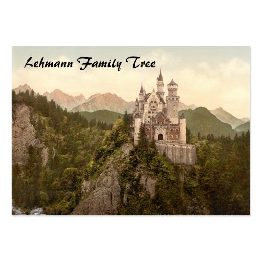 Neuschwanstein Castle, Bavaria, Germany Business Cards