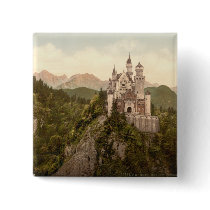 Neuschwanstein Castle, Bavaria, Germany Pinback Buttons