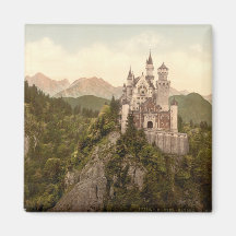 Neuschwanstein Castle, Bavaria, Germany Magnets