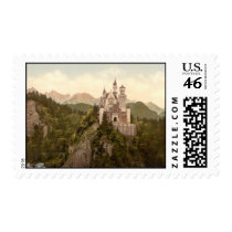 Neuschwanstein Castle, Bavaria, Germany Postage Stamp