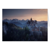 Neuschwanstein Castle, built late 1800's by Cards