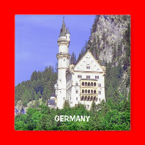 NEUSCHWANSTEIN CASTLE, GERMANY magnets