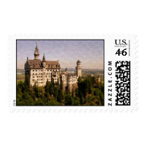 Neuschwanstein Castle Postage Stamp